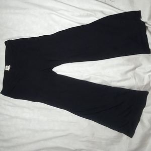 Hermes black palazzo pants
